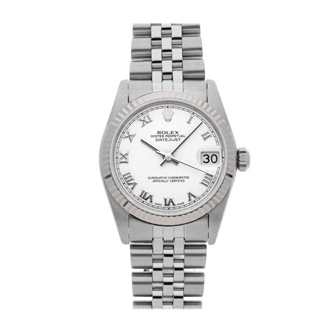 rolex lady datejust 68274|Rolex Oyster DateJust 68274 medio Lady 31 mm quadrante.